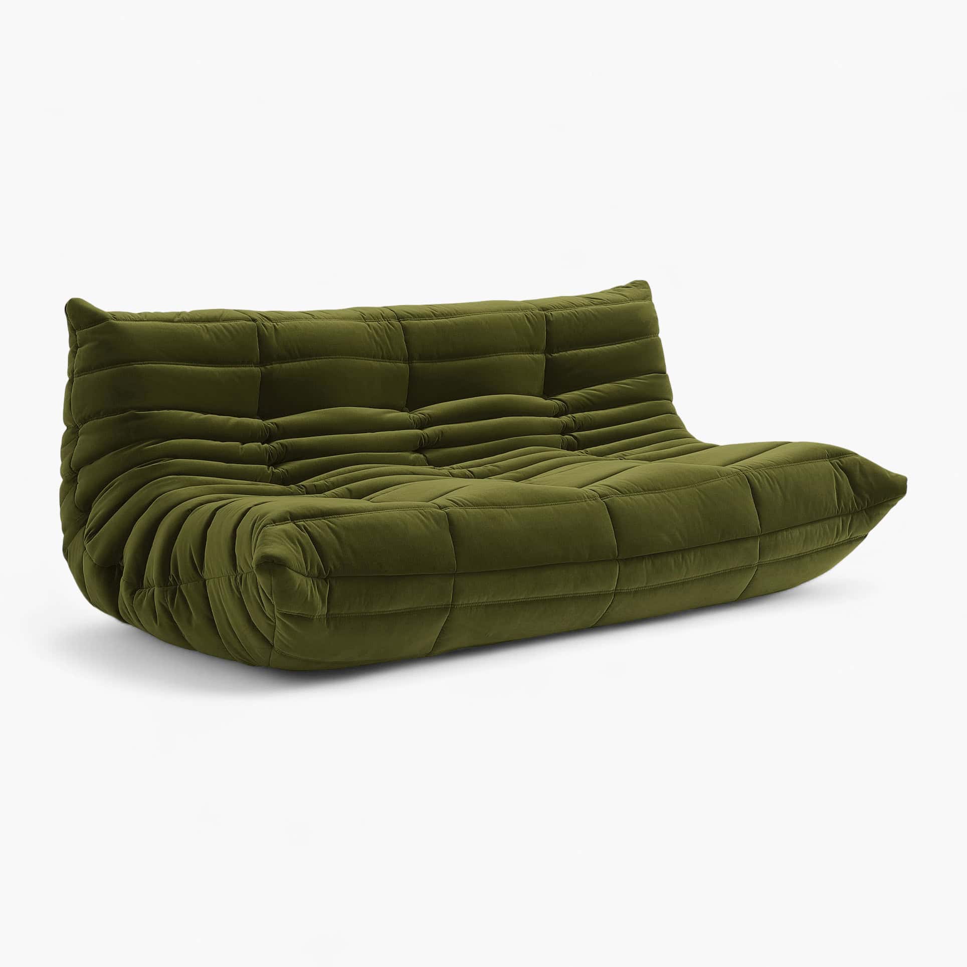 Ducaroy Sofa Fabric Green Velvet 2