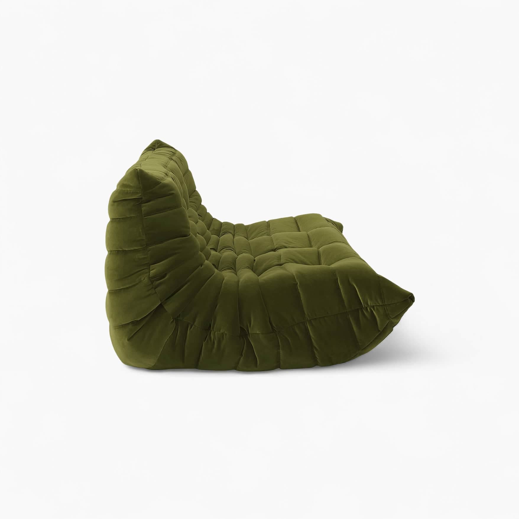 Ducaroy Sofa Fabric Green Velvet 3