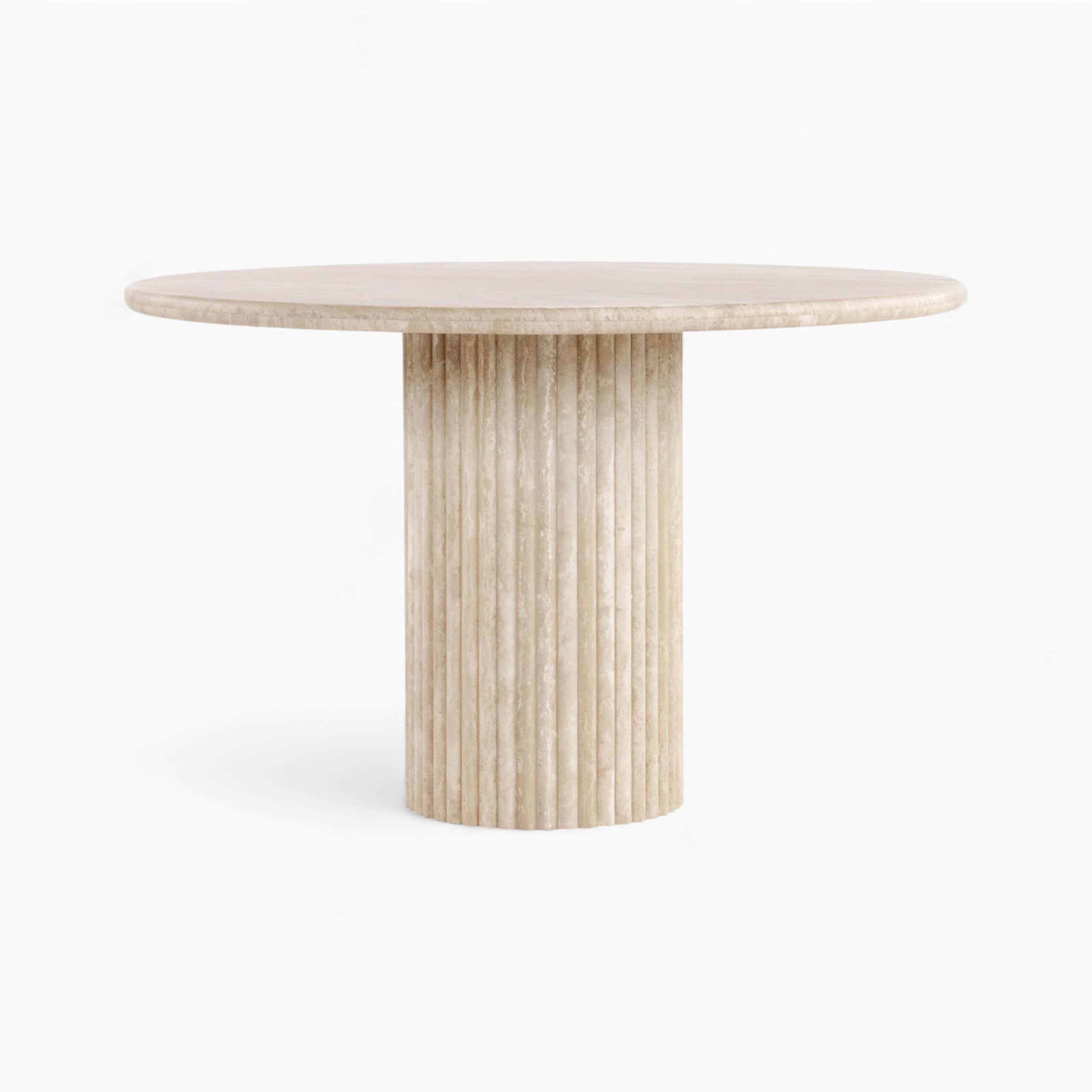Saturn Round Pedestal Dining Table