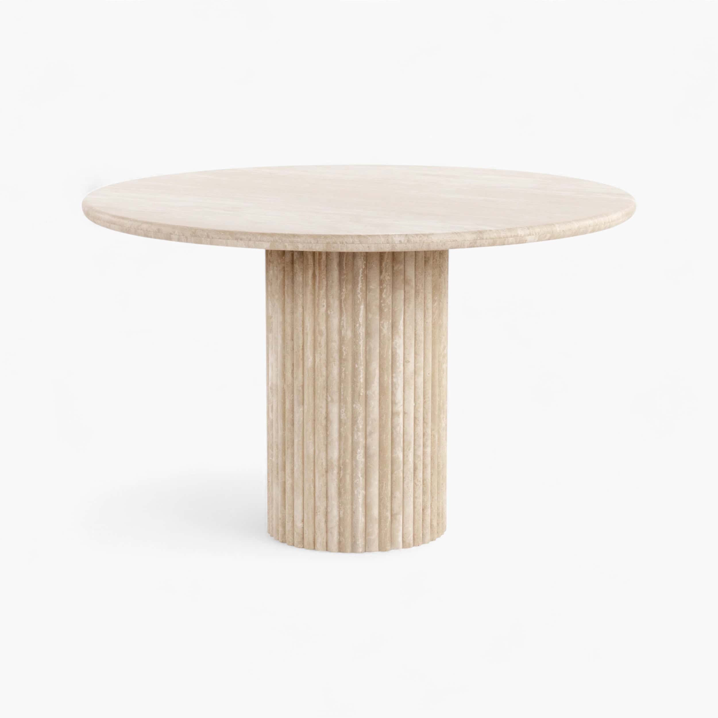 Saturn Round Travertine 2