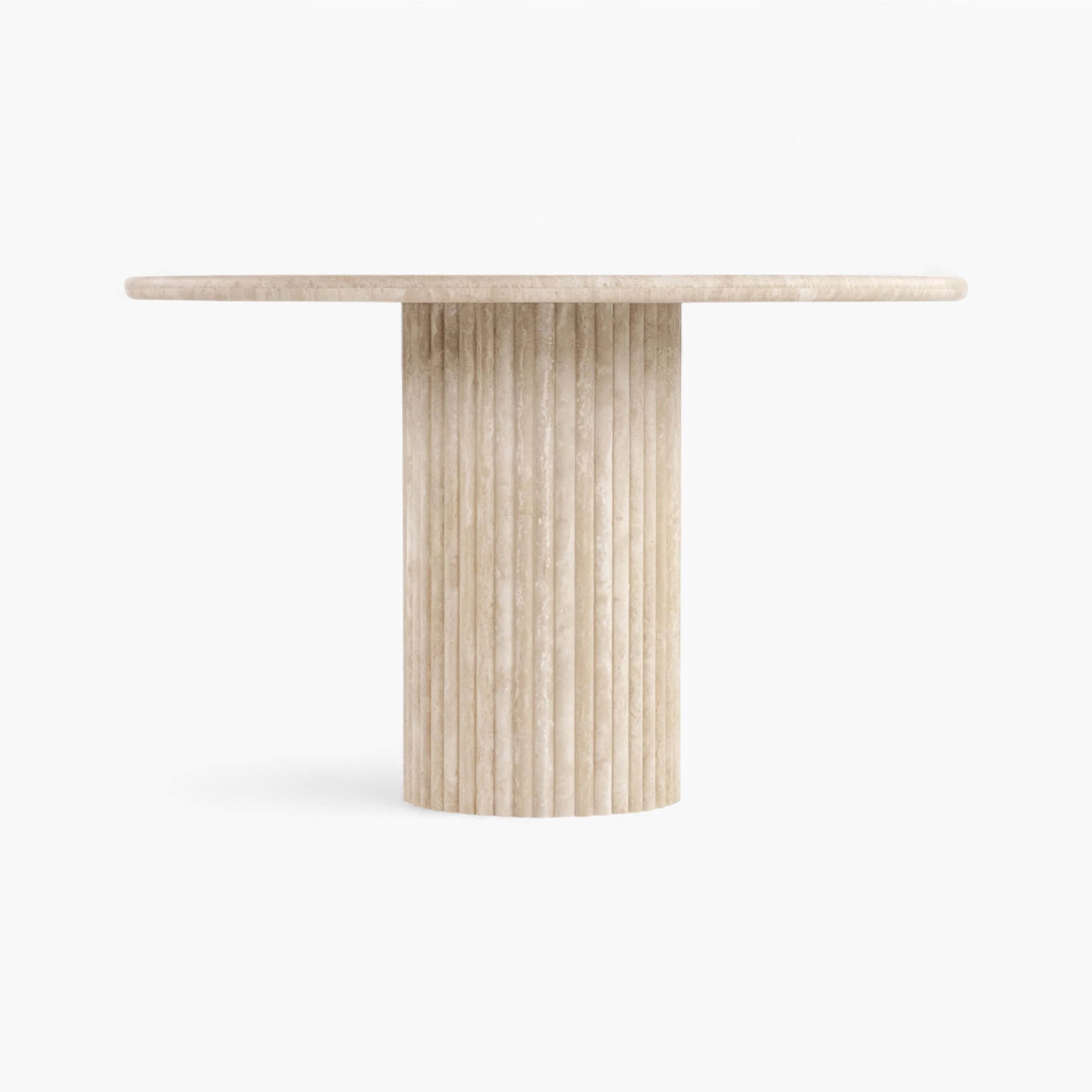 Saturn Round Travertine 3