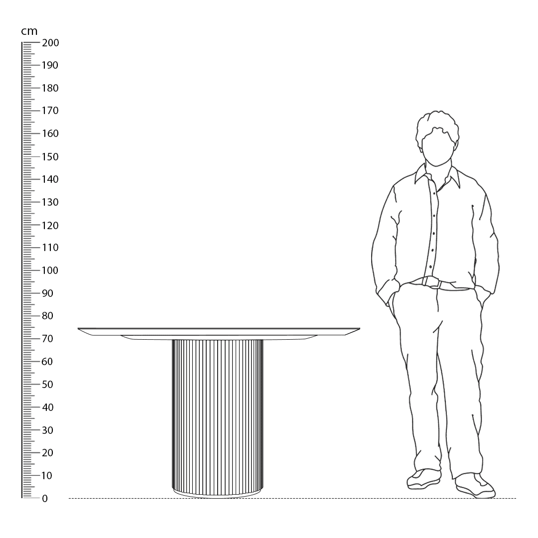 decelle round dining table comparison