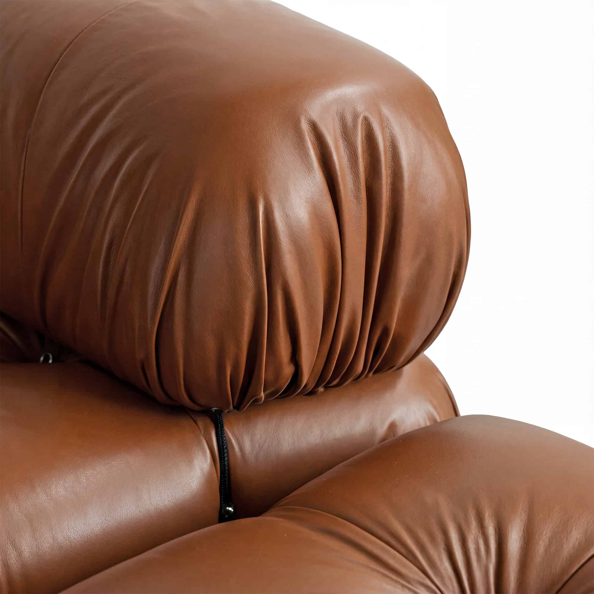 Camaleonda Sofa - Brown Leather (11) - Mario Bellini