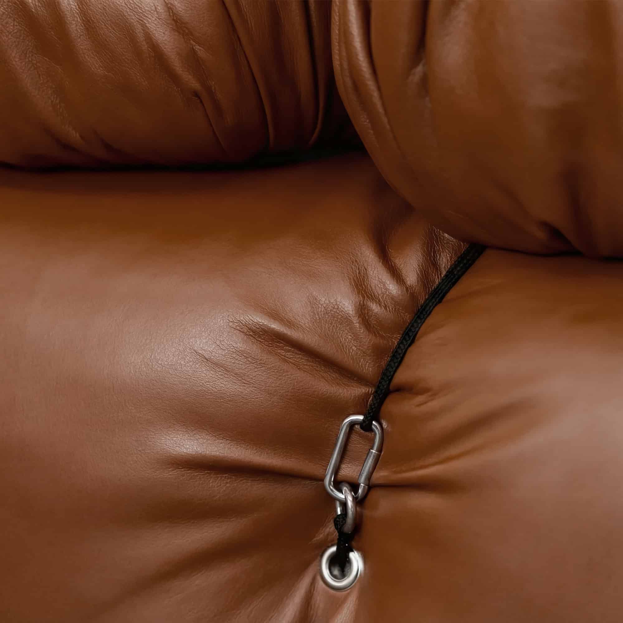 Camaleonda Sofa - Brown Leather (12) - Mario Bellini