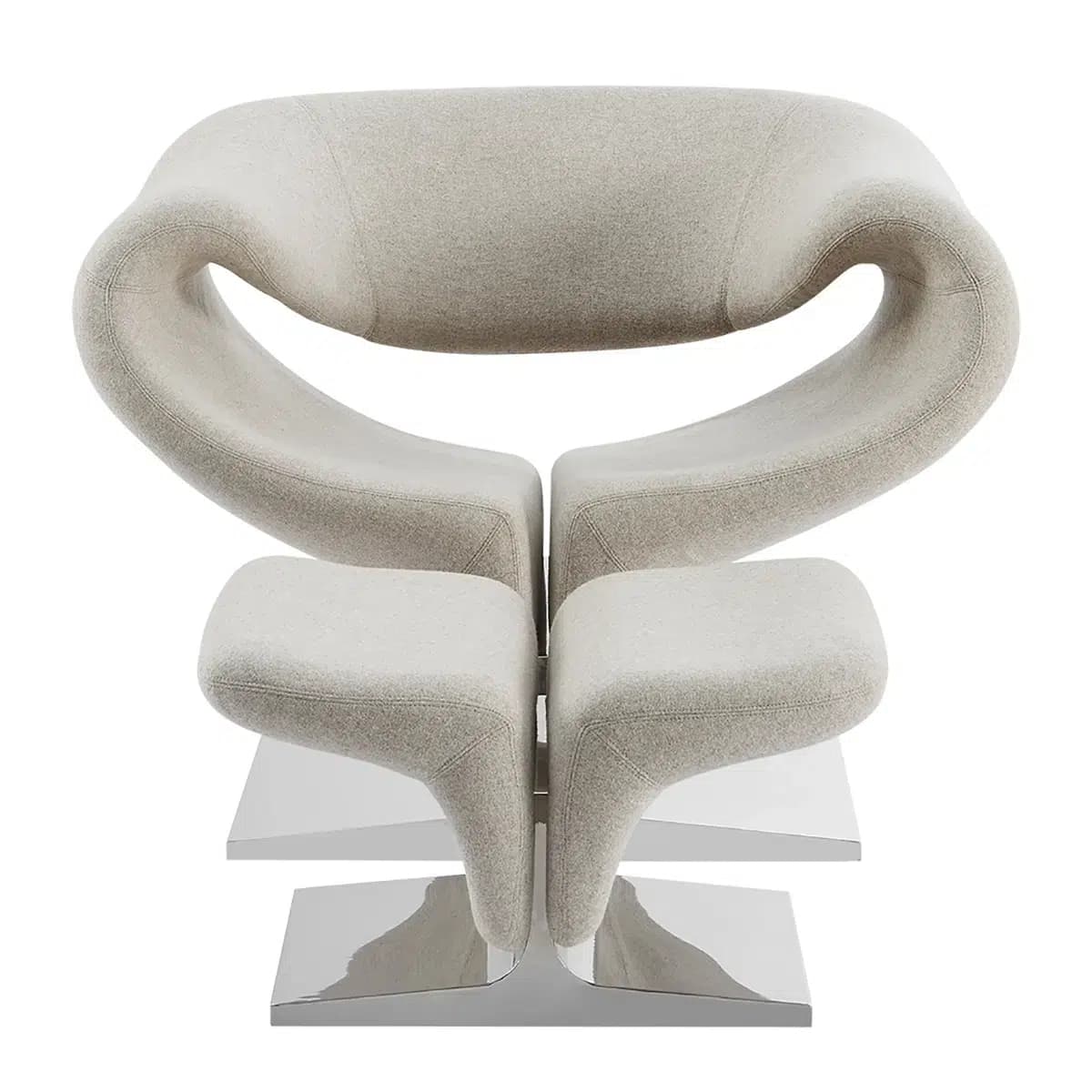 Ribbon Chair &amp; Ottoman | Sohnne