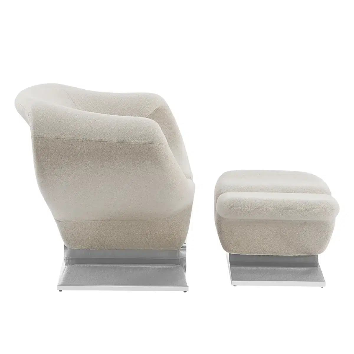 Ribbon Chair &amp; Ottoman | Sohnne