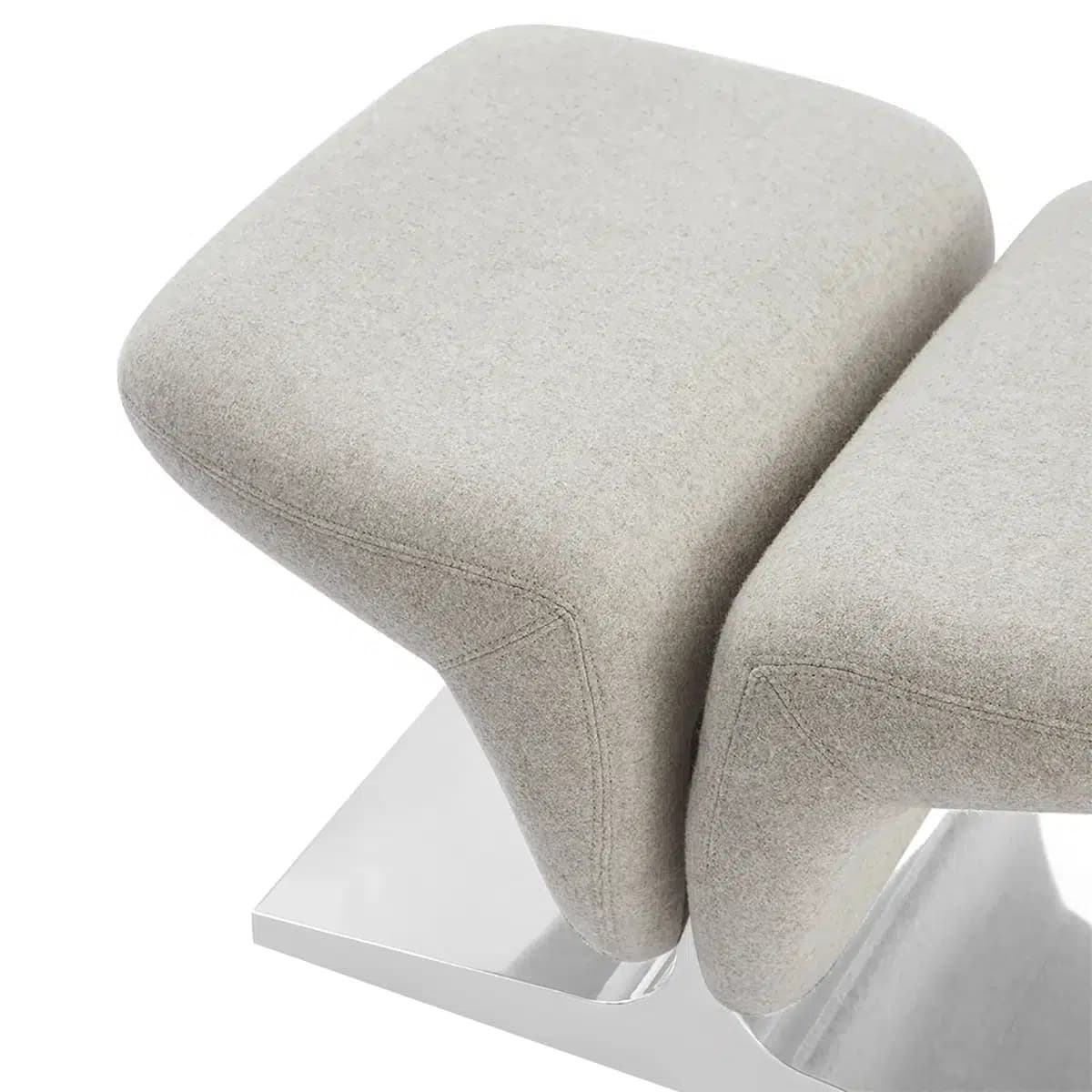 Ribbon Chair &amp; Ottoman | Sohnne