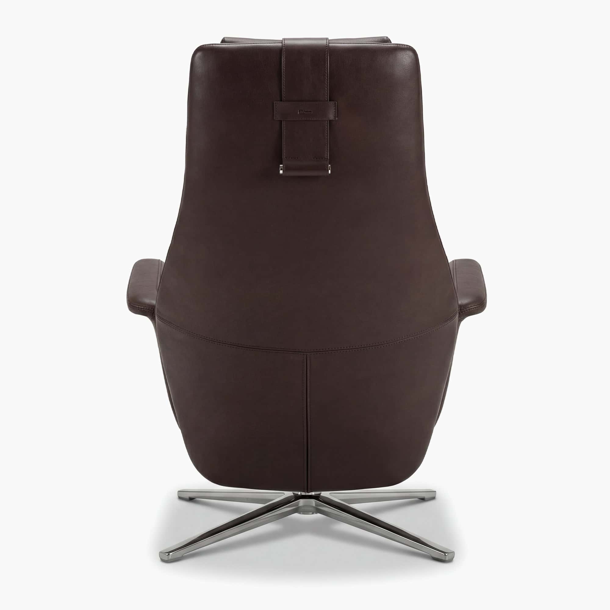 Downtown Lounge Armchair - Dark Brown (4)