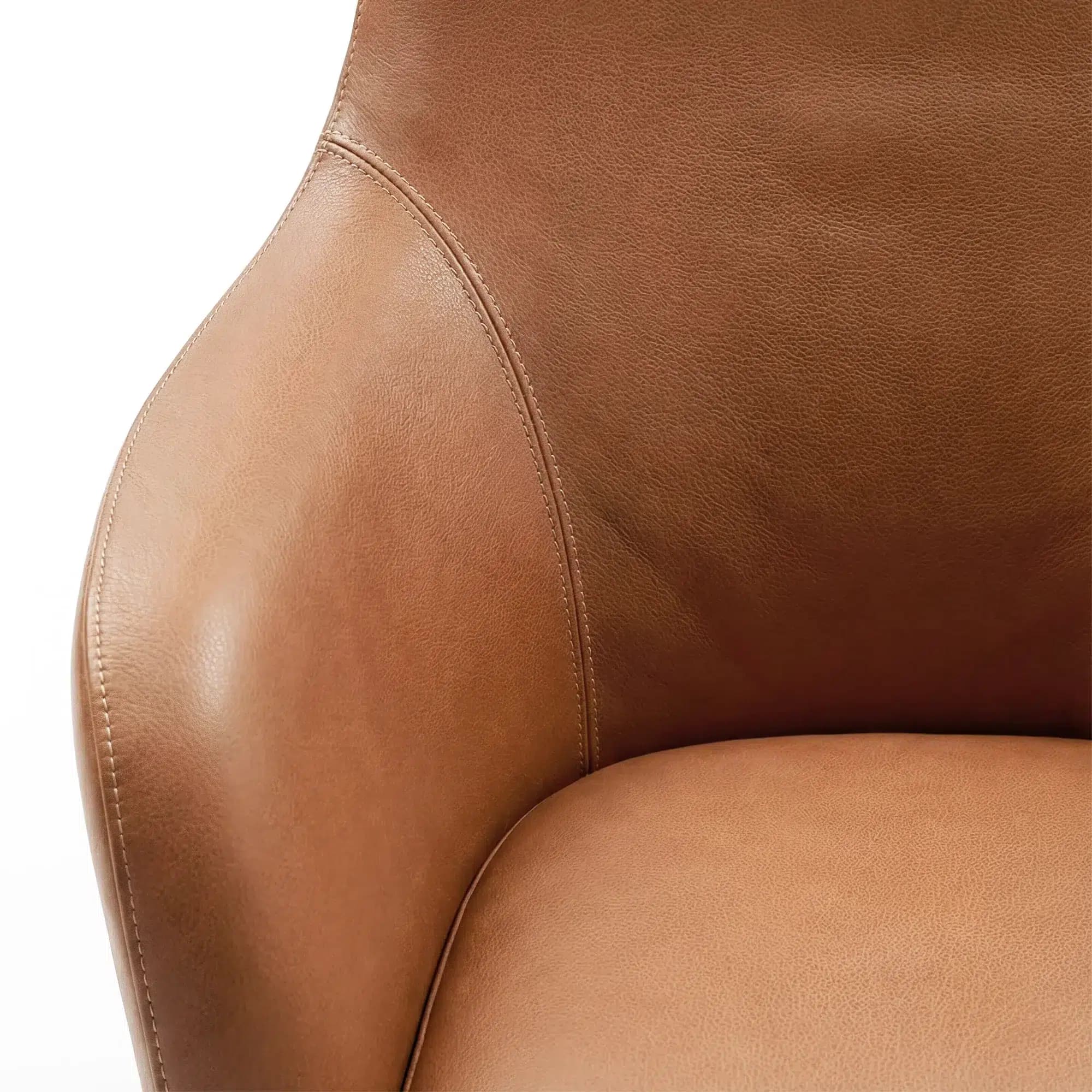 Harbor Laidback Armchair - Brown | Sohnne