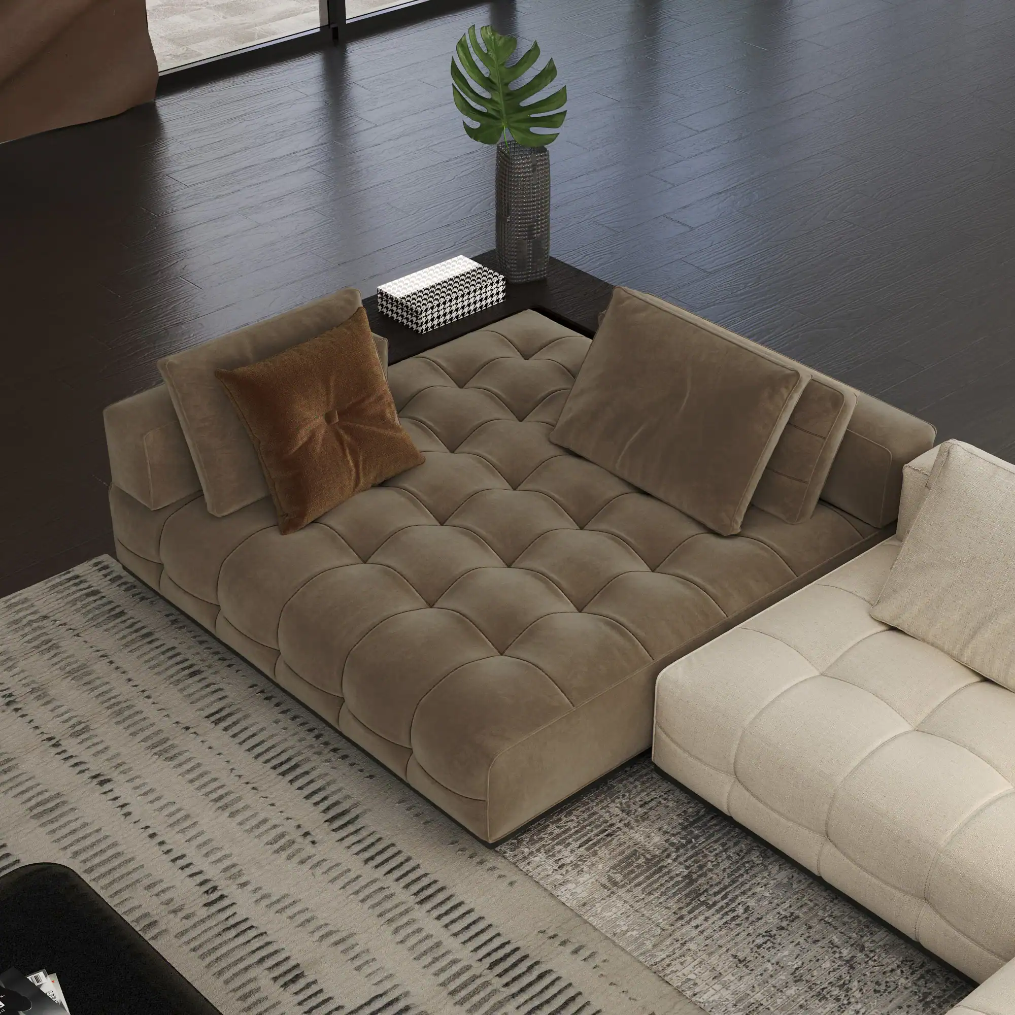 Lawrence Sectional Sofa Configuration 1 9