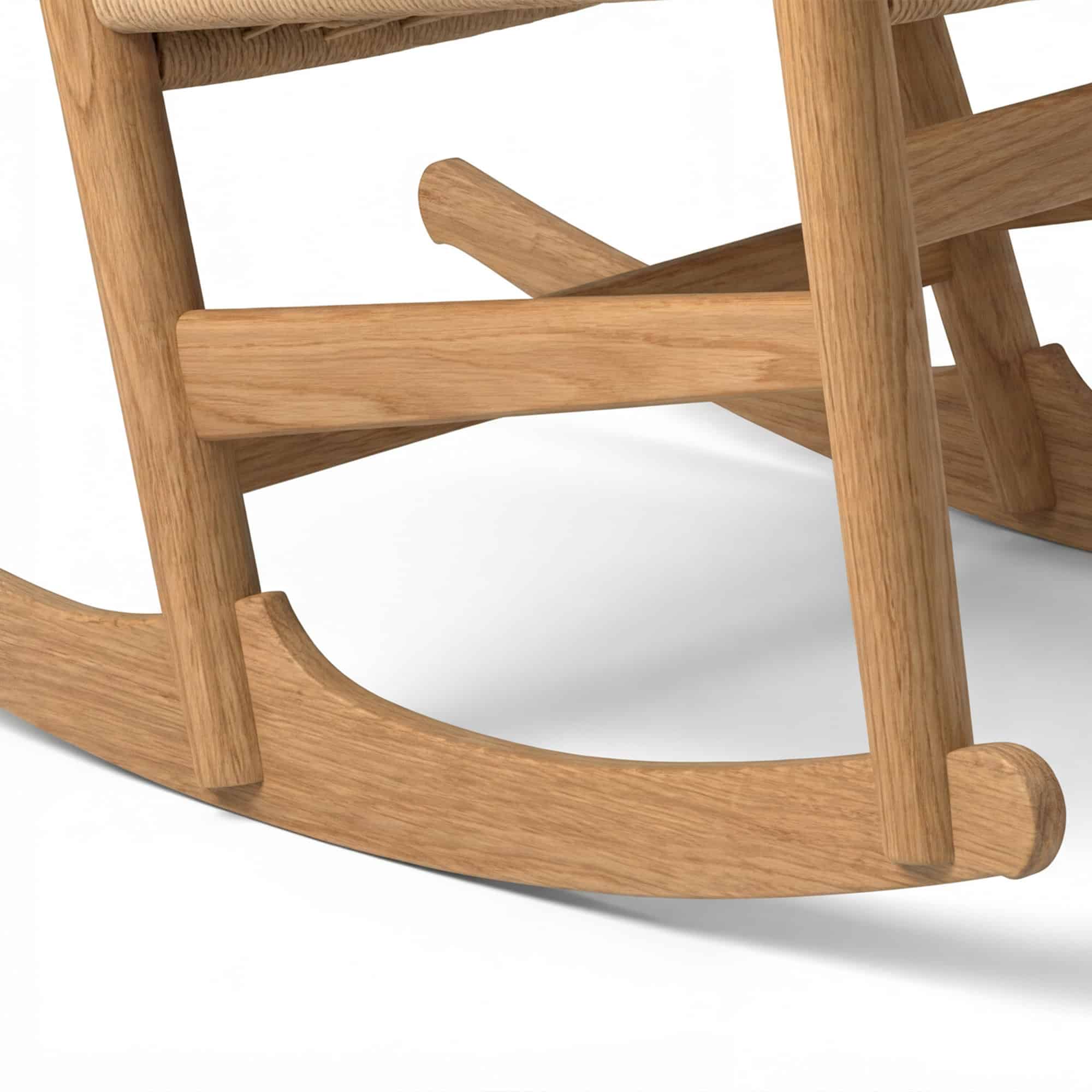 CH45 Rocking Chair - Oak Oiled (7)
