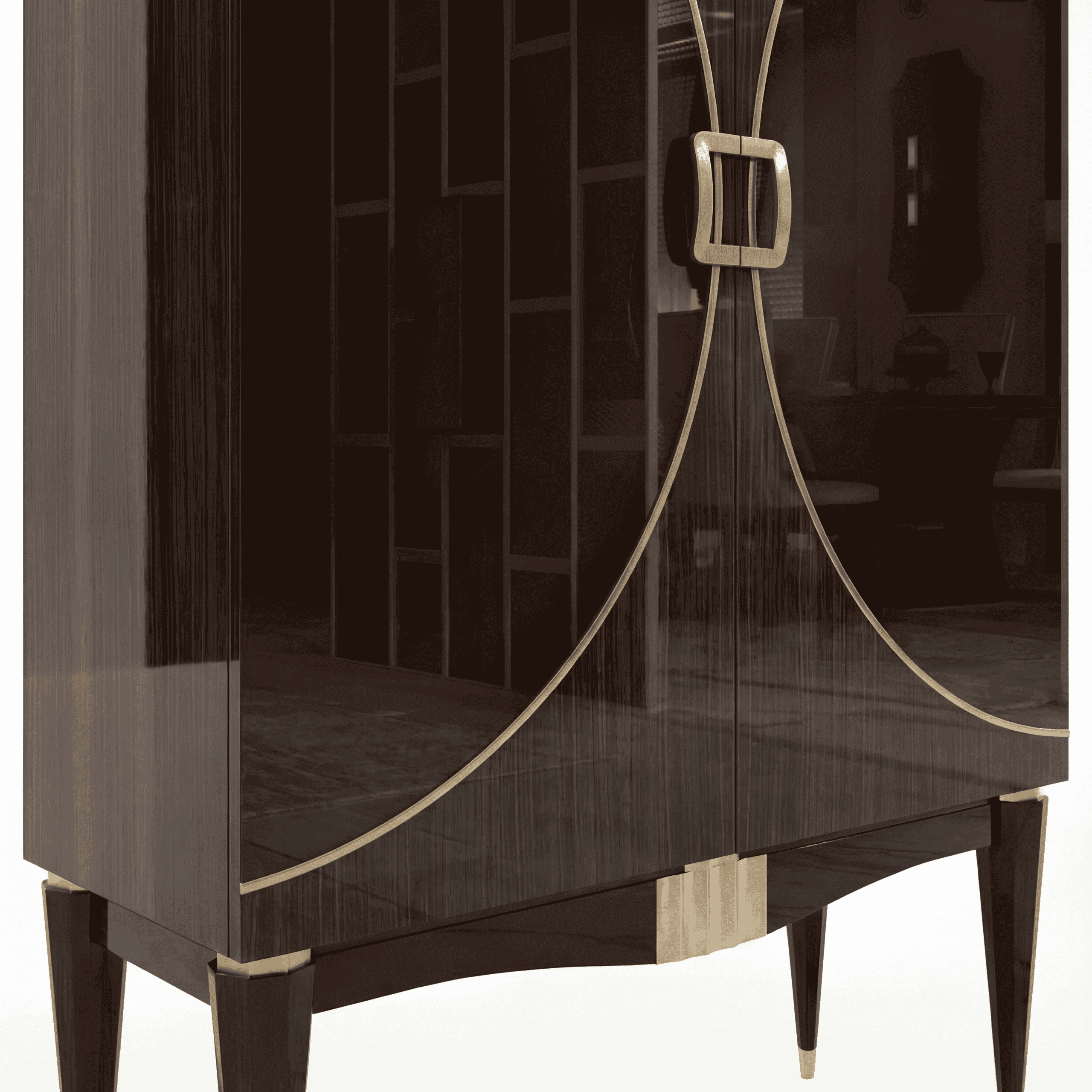 Carpanese Home 7034 Bar Cabinet 5