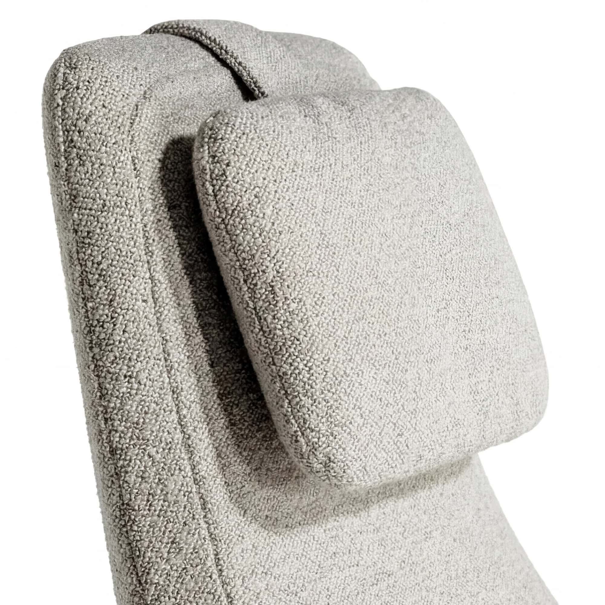 Downtown Lounge Armchair - White Bouclé (7)