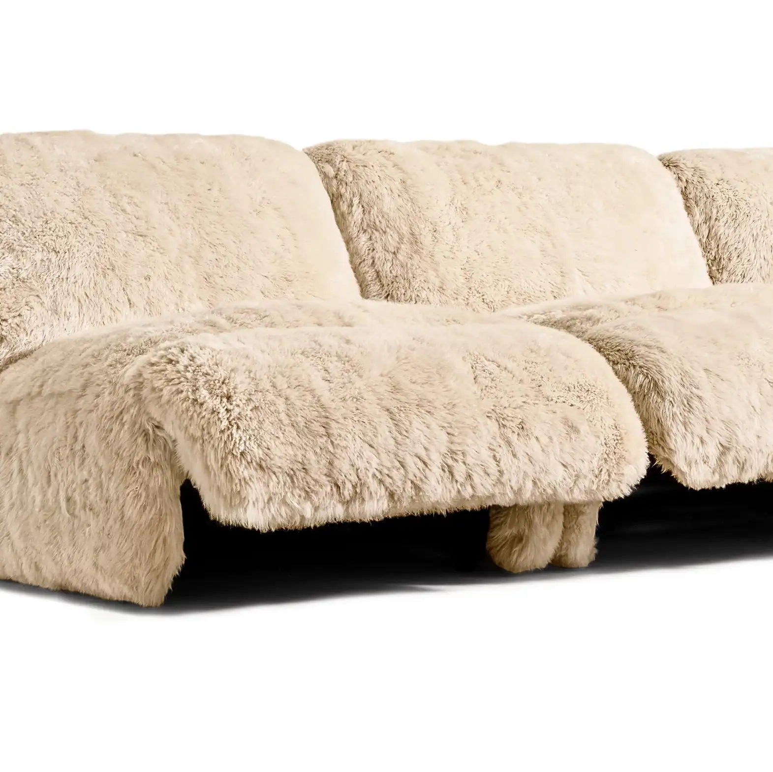 Yeti Recliner Modular Sofa 6 - Yeti Sheepskin