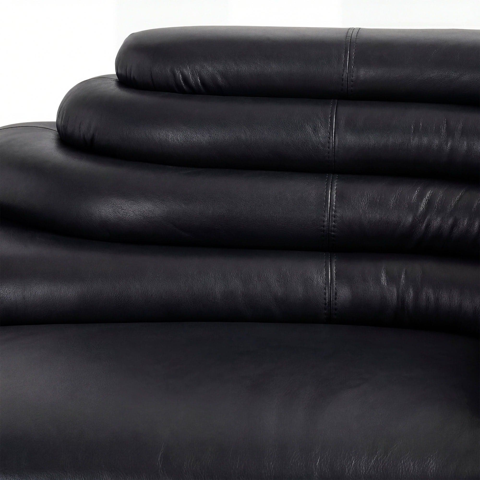 DS 1025 Terrazza Sofa - Black Aniline Leather (7)