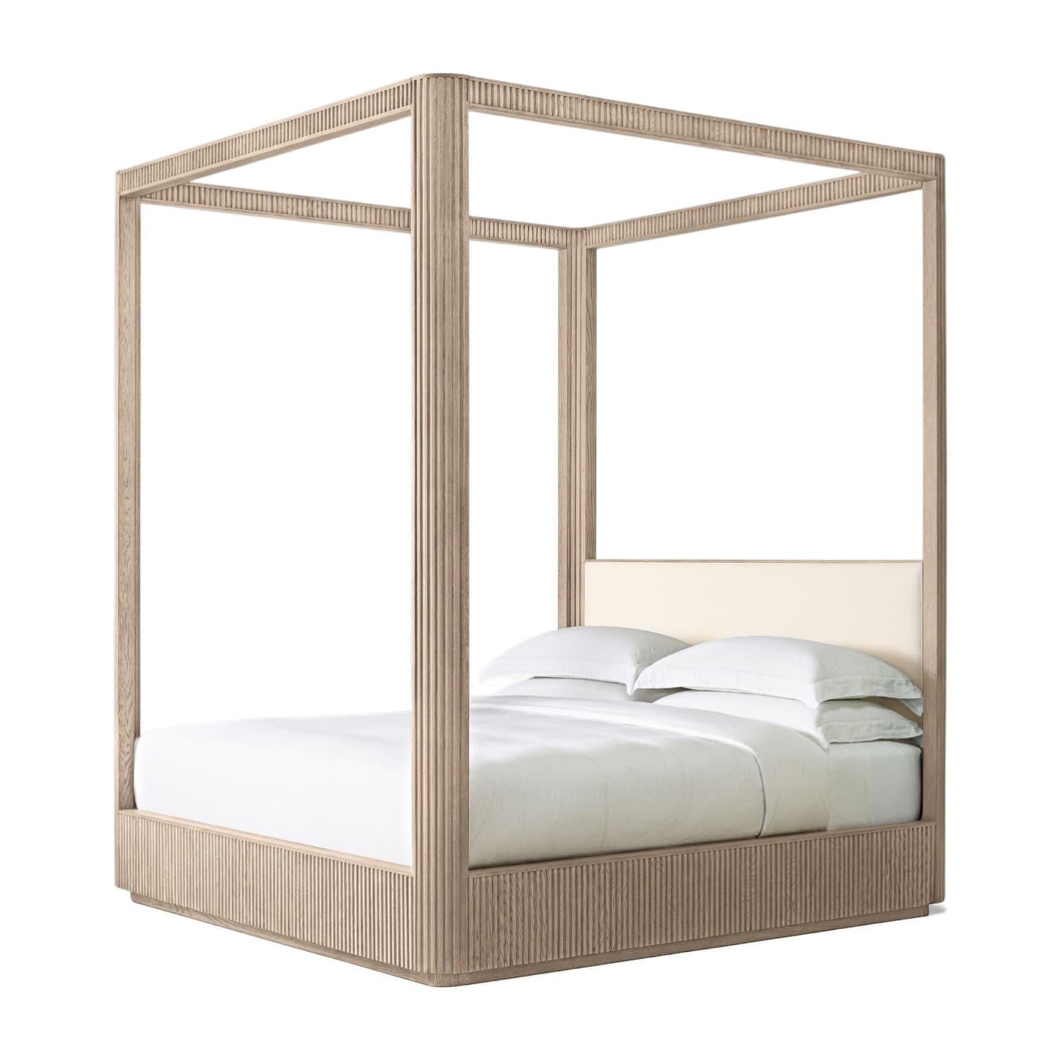 Byron Fabric Canopy Bed 1