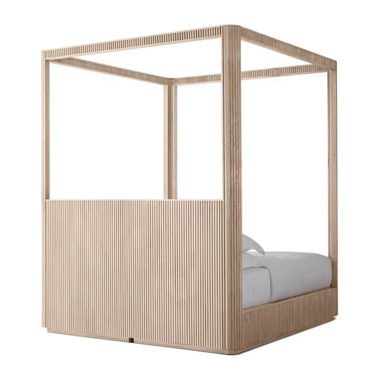 Byron Fabric Canopy Bed 4