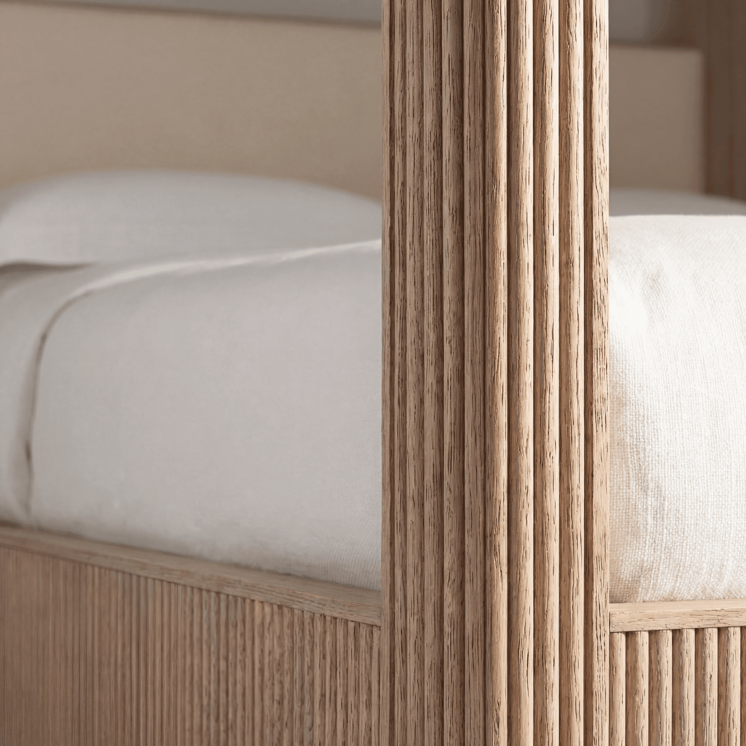 Byron Fabric Canopy Bed 7