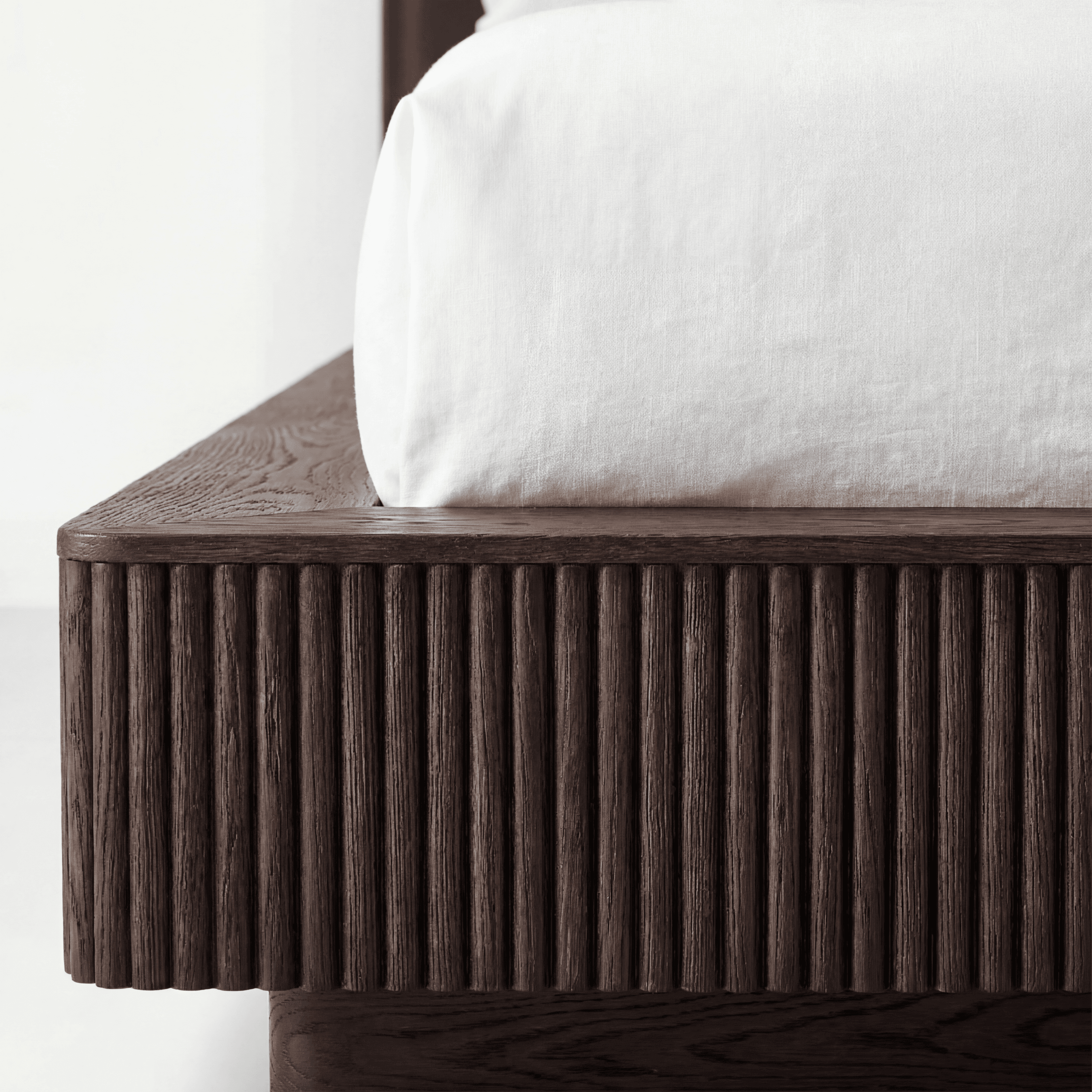 Mulholland Extender Leather Panel Bed 7