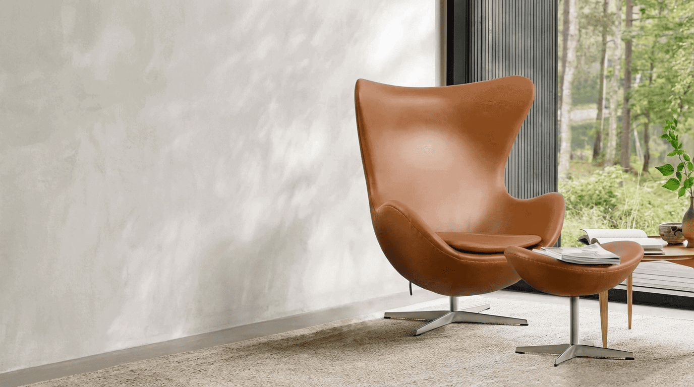 Scandinavian Egg Chair Banner