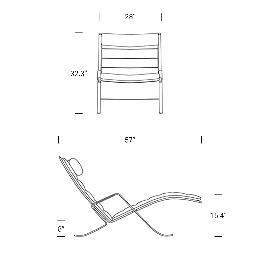 Product dimensions diagram