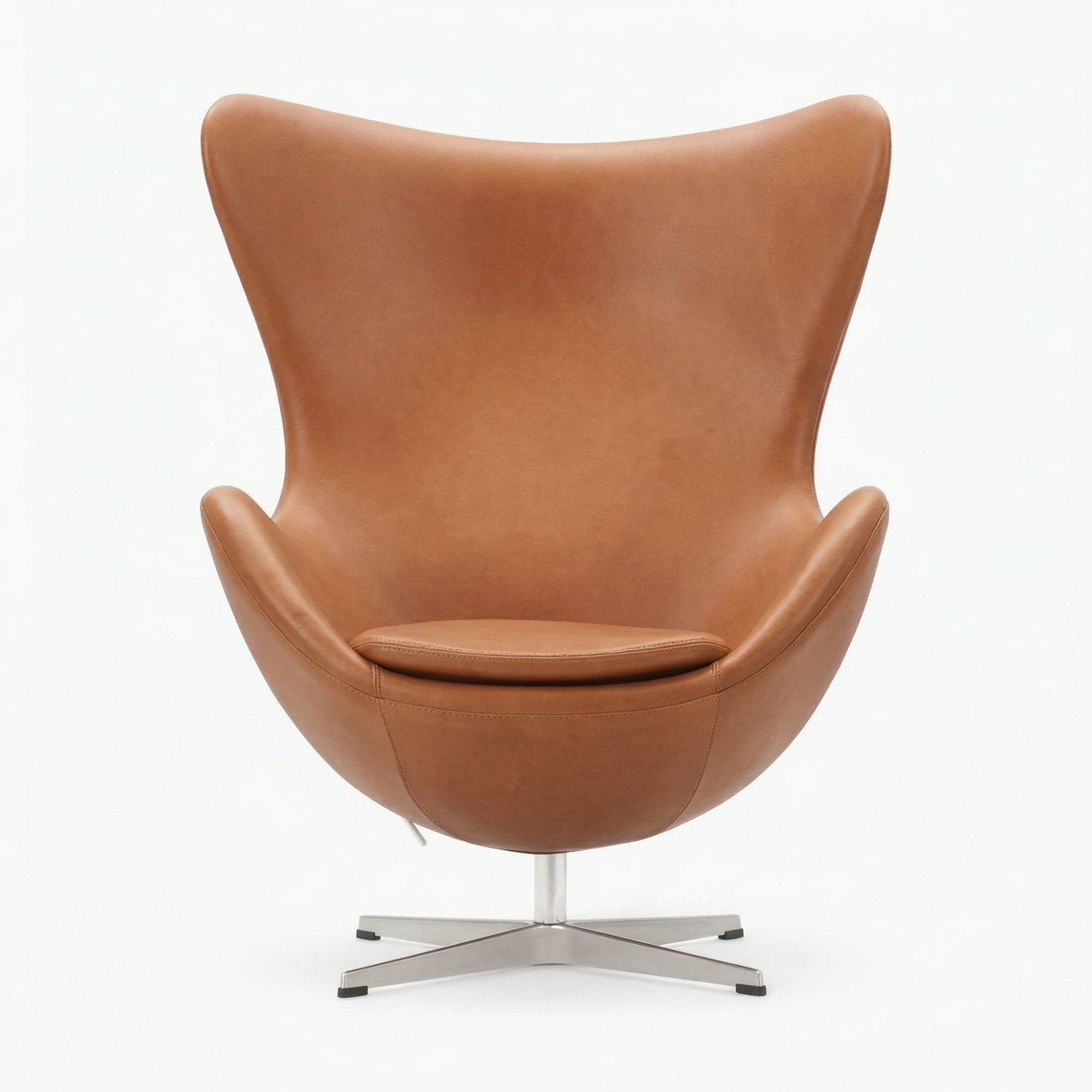 Egg Chair Replica without Stool Sand Brown 1 Upscale | Sohnne